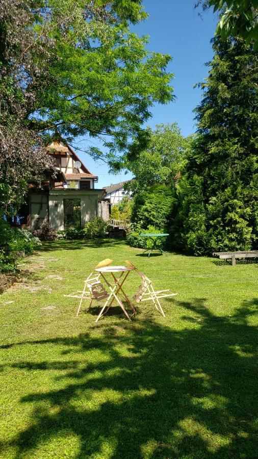 Gite A La Petite Fontaine-Plain Pied-Maison Alsacienne Renovee Avec Passion-4 Pers-4Nuitees Minimum Langensoultzbach Ngoại thất bức ảnh